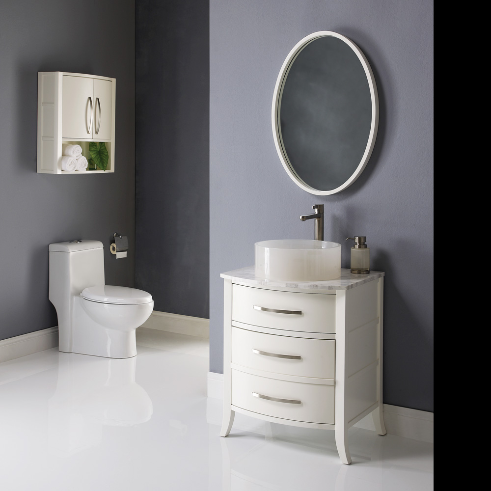 White Bathroom Vanities as a Doorway to Stylish Bathrooms 